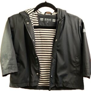 Hublot raincoat navy blue toddler 4T